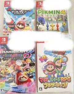 マリオラビッツ ピクミン4 マリオカート8デラックス マリオ＆ルイージRPG - 2