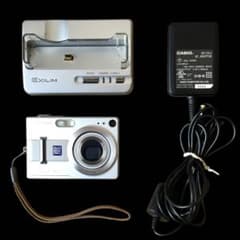 【動作確認済】CASIO EXILIM EX-Z50 箱・付属品完備 シルバー 動作品】CASIO EXILIM EX-Z50 シルバー 5.0MP デジカメ - メルカリ