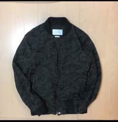 ZARA MA-1 カモフラ ブラック メンズのサムネイル