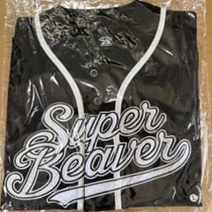 SUPER BEAVER 20周年ベースボールシャツ ストライプ 黒Lサイズ - メルカリ