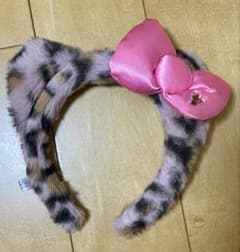 ヒョウ柄リボン付きカチューシャのサムネイル