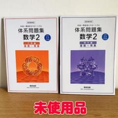 【四訂版】体系問題集数学2中高一貫教育をサポートする 代数編　幾何編　２冊セットのサムネイル