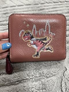 さ*と様 COACH コーチ 恐竜 財布のサムネイル