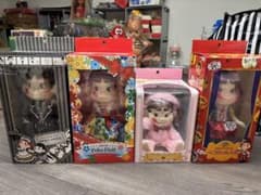 ペコちゃん 人形 4体セット 2017.2018.2019年.65周年 ペコちゃん人形 4体セット 2017.2018.2019年.65周年 - メルカリ