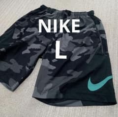 NIKE【ナイキ】DRI-FITハーフパンツショートパンツLブラックカモフラのサムネイル