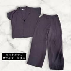 レディース セットアップ ブラウン　M 未使用のサムネイル