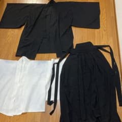 黒　着物　袴　コスプレ　衣装　BLEACH 刀剣乱舞　鬼滅の刃のサムネイル