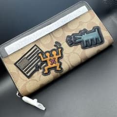 【新品】【超美品】【レア】コーチ×キースヘリング　長財布のサムネイル