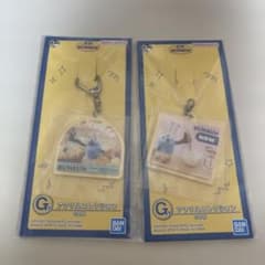 BANDAI SUNSUN 아크릴 키홀더 2개 세트