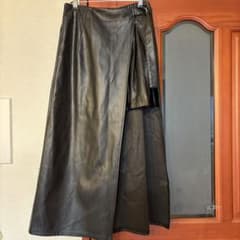 GRLスリットプリーツレザースカートのサムネイル