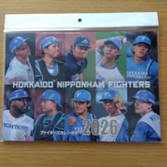 ヌ*ツ様 北海道日本ハムファイターズ カレンダー 2026 お値下げ