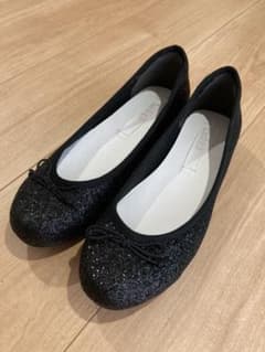 NUOVO バレエシューズ パンプス 黒のサムネイル