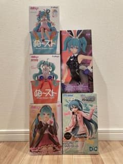 【匿名配送】初音ミク フィギュア まとめ売り ⭐️即購入OK⭐️初音ミク フィギュア まとめ売り 5体セット - メルカリ