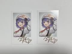 <七瀬すず菜> 【Speciale】ランダムチェキ風カード箔押しⅹ2のサムネイル