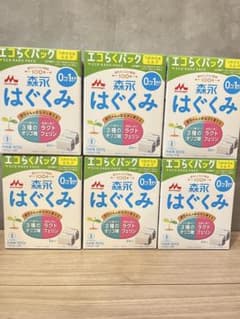 森永 はぐくみ エコらくパック 800g 6箱セット（希望個数可） - メルカリ