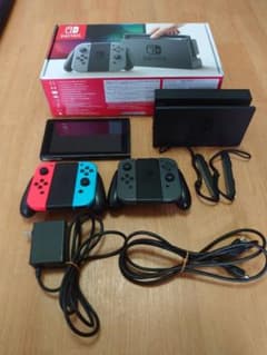 Nintendo Switch 本体 +ジョイコンセット - メルカリ