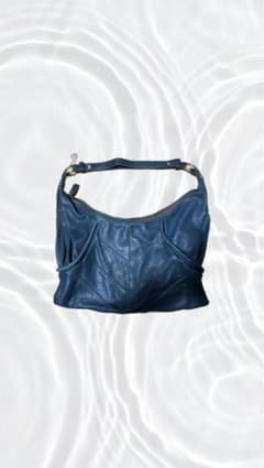 vintage leather 2way bagのサムネイル
