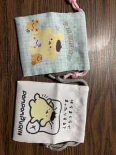 ポムポムプリン 巾着袋 2点セットのサムネイル