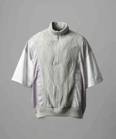 新品未使用】different material docking knit - メルカリ