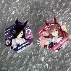 ウマ娘 ミホノブルボン ライスシャワー アクリルバッジ - メルカリ