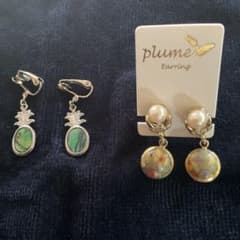 plume イヤリング 2点セットのサムネイル