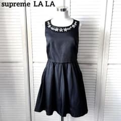 supreme LA LA シュープリームララ　フォーマル　フレアワンピース