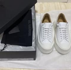 JIL SANDER レザースニーカー　36のサムネイル