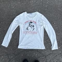HYSTERIC GLAMOUR 長袖カットソー s y2k グランジ 平成 ヒステリックグラマー 長袖 グランジ 平成 お兄系 ギャル V系 y2k