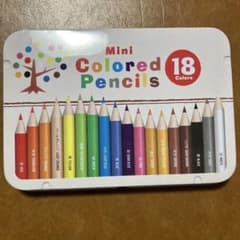 ミニ色鉛筆 17色セットのサムネイル