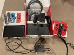 任天堂 switch 有機ELモデル 本体 + Joy-con レッド付のサムネイル