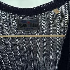 BLUE BLUE JAPAN ニット カーディガン 藍染めのサムネイル