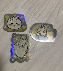ちいかわ　キャラカットステッカー　うさぎ3枚セットのサムネイル