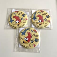 USJ ウッディー・ウッドペッカー 缶バッジ美品3点 - メルカリ