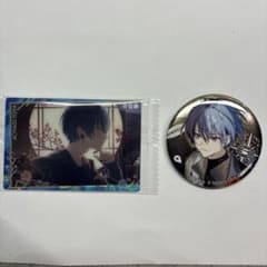 プロセカ 青柳冬弥缶バッジ＆ウエハースカード - メルカリ