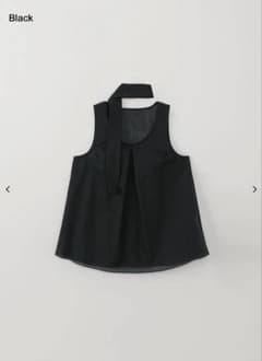 新品 OHOTORO / Scent Tie Top / BLACK - メルカリ
