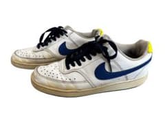 h*3様 Nike vintageスニーカー ホワイトネイビーのサムネイル