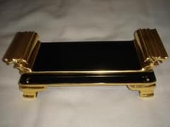 仏具　仏器膳　塗り物27センチのサムネイル