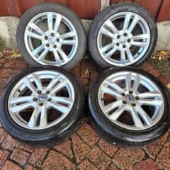 ボルボS60純正17インチホイール ポテンザRE003 235/45/17 4本のサムネイル