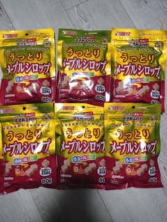ゴン太の メープルシロップ 80g×6袋のサムネイル