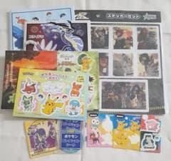 ポケットモンスター「ステッカー」「シール」「ノート」