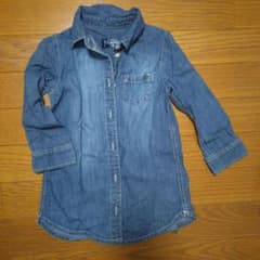 デニムシャツ 90cmのサムネイル