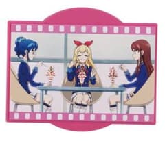 【まとめ買い可】アイカツ！大スター宮いちごまつりB賞ラバーコースター ソレイユのサムネイル