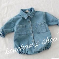 ❥❥デニム ロンパース 90❥❥のサムネイル