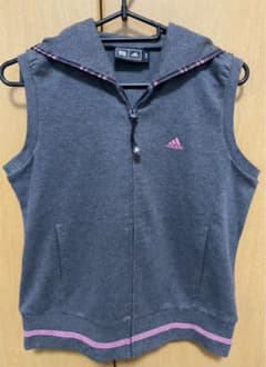 adidas  レディースゴルフウェア　パーカーのサムネイル