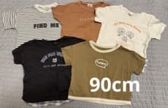 ベビー 半袖カットソー 5枚セット 90cmのサムネイル