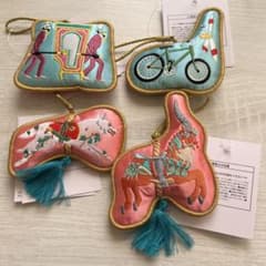 ジブリパーク 刺繍オーナメント4種セット - メルカリ