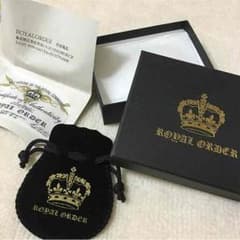 【送込】ロイヤルオーダー 箱&巾着&購入書【美品】ROYAL ORDERのサムネイル