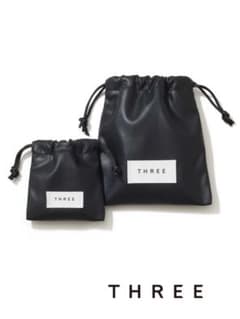 【非売品】THREE  限定ノベルティ タイニーポーチのサムネイル