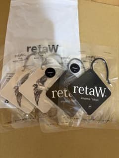新品retaW *TSUBAME frgmt car tag タグ4点セット - メルカリ