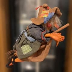 魔女人形　吊り下げタイプ　キッチンウィッチのサムネイル